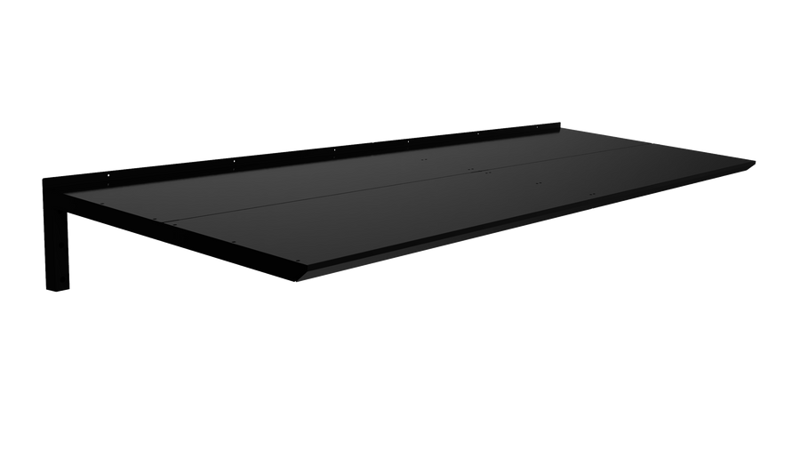 MODERN inngangsparti, L130 x D85 x H27,5 cm, svart