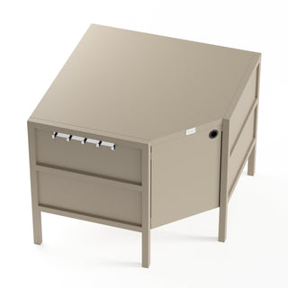 UMAMI utekökspaket, vaskmodul, hörnmodul, modul 3, beige