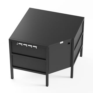 UMAMI utekjøkkenpakke, vaskemodul, hjørnemodul, modul 3, svart