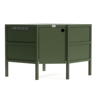 UMAMI ensemble cuisine extérieure, module évier, module d’angle, module 3, vert