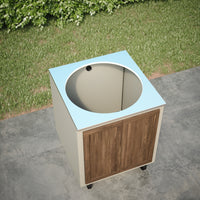 Gastro udekøkken kuglegrillmodul