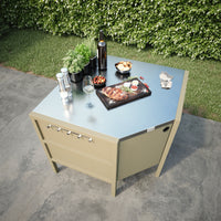 UMAMI hjørnemodul udekøkken