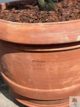 Terrakottakrukke - Barile Liscio - 60 cm diameter - 51 cm høyde 