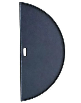 Halvmåne stekplatta i gjutjärn till Kamado Nordic Flame 25