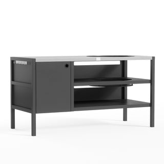 UMAMI Utekök Modul 3 för kamado + Kamado BONO Limited, svart / rostfri / röd