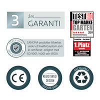 LILY inngangstak klart