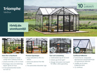 TRIOMPH drivhus orangeri