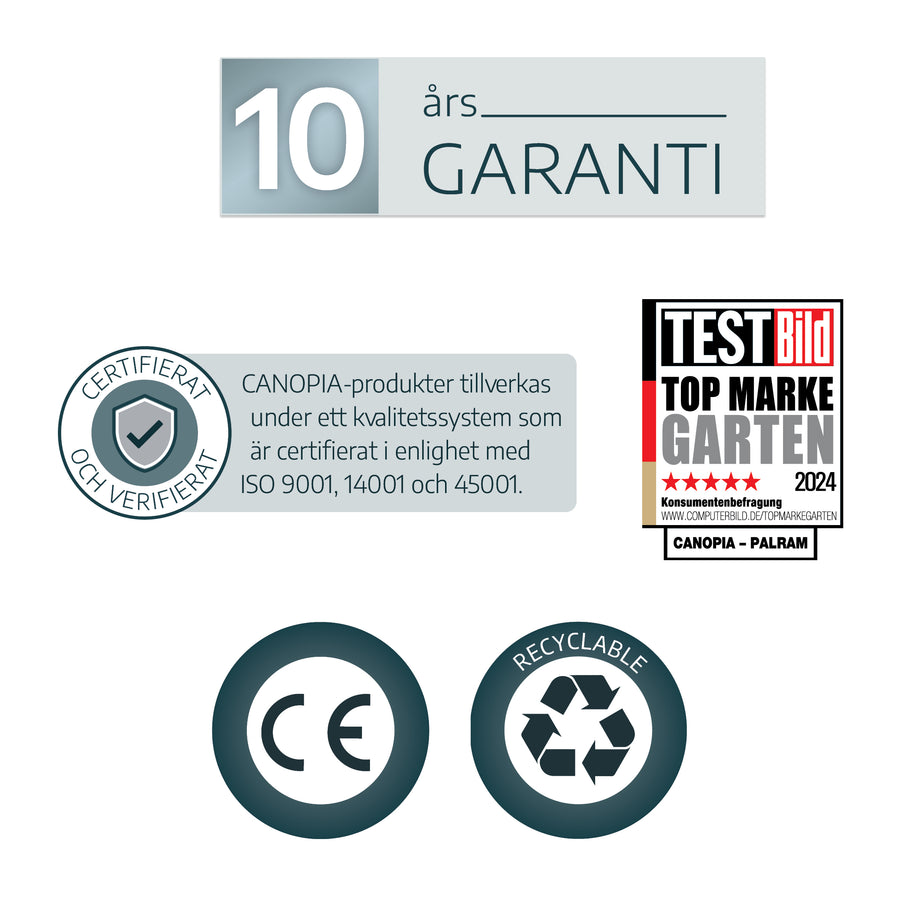 TUCSON hardtop Paviljong