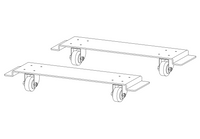 Hjulsats till ROS utekrukor (1-par)