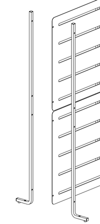 RAMA Indsigtsskydd stolpe høj