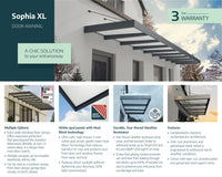 SOPHIA inngangstak XL Opal