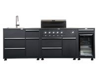 Pack cuisine extérieure CAYENE incluant 3 modules