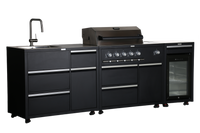 Pack cuisine extérieure CAYENE incluant 3 modules