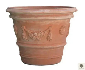 Potte Terrakotta Antikk - Impruneta Garland - 140 cm diameter - 83 cm høyde 