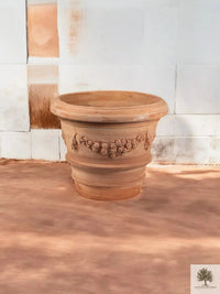 Potte Terrakotta - Impruneta Garland - 60 cm diameter - 48 cm høyde 