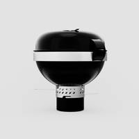 Klotgrill 57 cm, indbygning (Grynjernsrist)