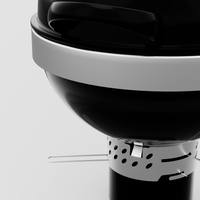 Klotgrill 57 cm, indbygning (Grynjernsrist)