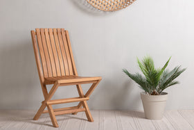 Chaise pliante Ghana - teck