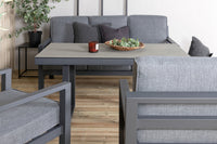 Barcelona sofagruppe med sofabord