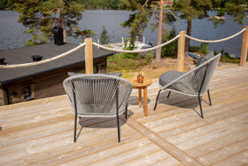 Spisegruppe Chania med 2 stk spiseborde Lindos 