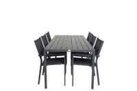 Ensemble repas rectangulaire Break avec chaise Copacabana 