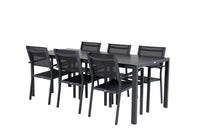 Ensemble repas rectangulaire Break avec chaise Copacabana 