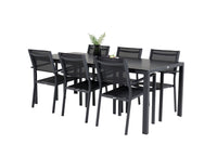 Ensemble repas rectangulaire Break avec chaise Copacabana 