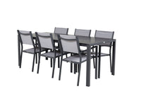 Break Rektangulær Spisegruppe med copacabana stole 