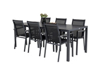 Spisegruppe Break med stolene Parma 