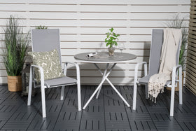 Ensemble de repas rond Parma 