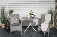 Spisegruppe Parma med stolene Malin 