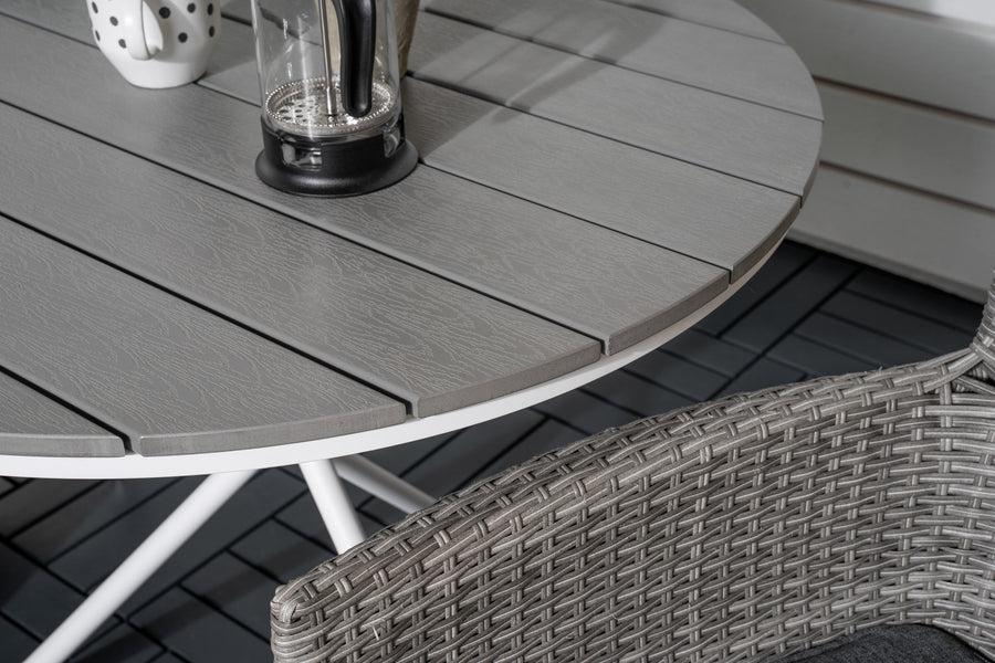 Spisegruppe Parma med stolene Malin 