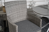 Spisegruppe Parma med stolene Malin 