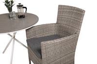 Spisegruppe Parma med stolene Malin 