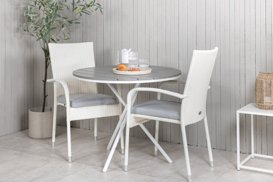 Matgrupp Parma med stolarna Anna