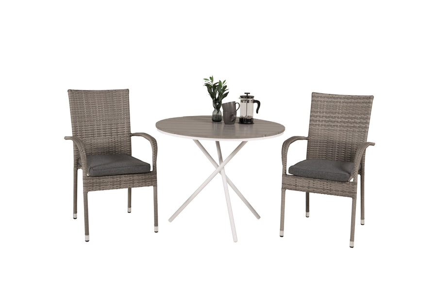 Matgrupp Parma med stolarna Anna