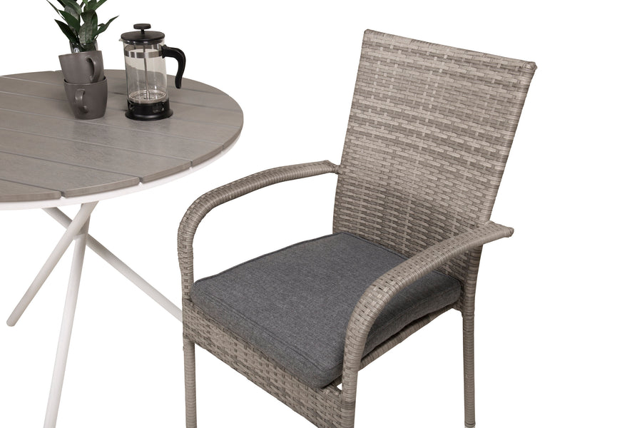 Matgrupp Parma med stolarna Anna