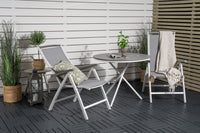 Spisegruppe Parma med stolene Albany 