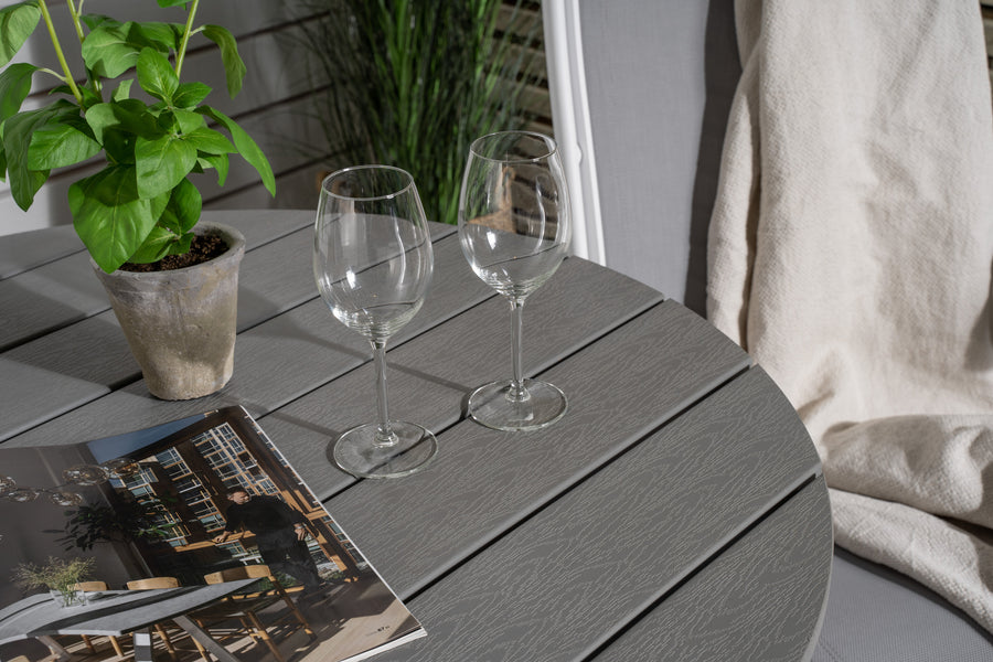 Spisegruppe Parma med stolene Albany 