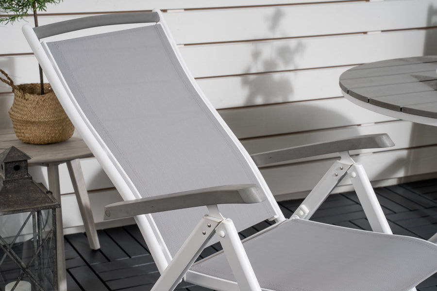 Spisegruppe Parma med stolene Albany 