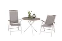Spisegruppe Parma med stolene Albany 