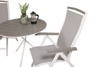 Spisegruppe Parma med stolene Albany 