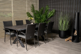 Spisegruppe Rives med stolene Anna 