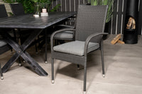 Spisegruppe Rives med stolene Anna 