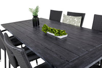 Spisegruppe Rives med stolene Anna 