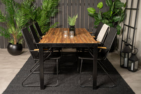 Bois Rektangulær Spisegruppe 