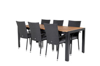 Spisegruppe Bois med stolene Anna 