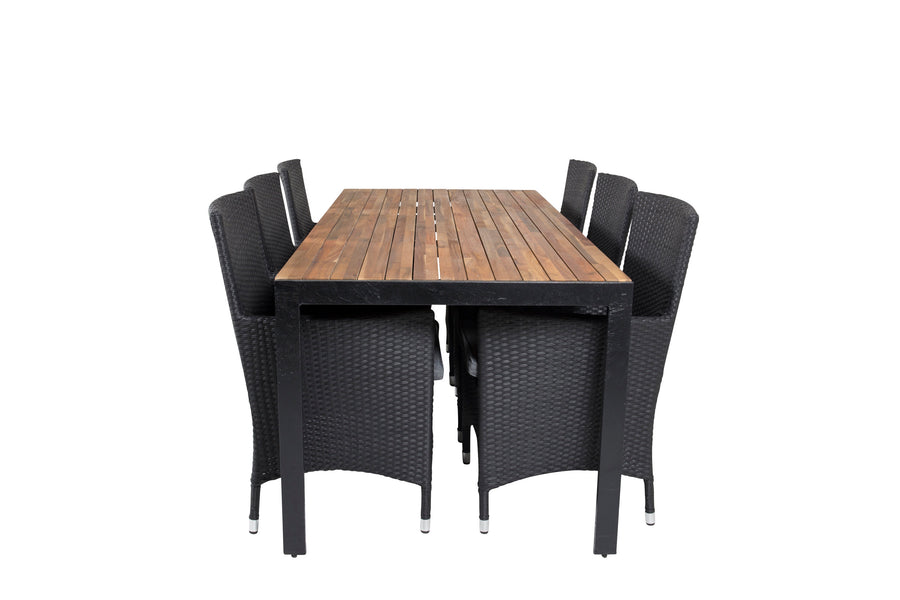 Spisegruppe Bois med stolene Malin 