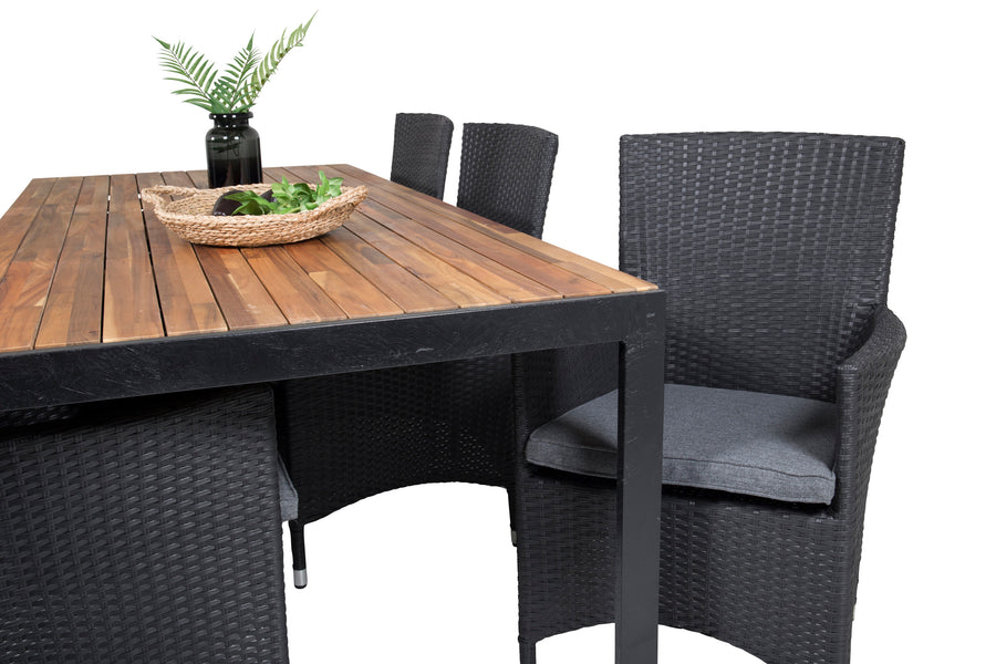Spisegruppe Bois med stolene Malin 