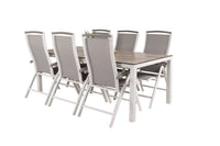 Spisegruppe Llama med stolene Albany 